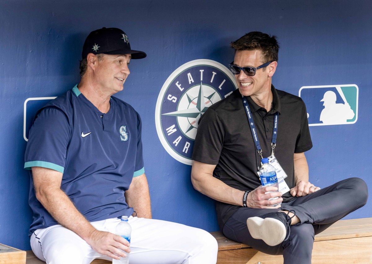 Scott Servais and Jerry Dipoto